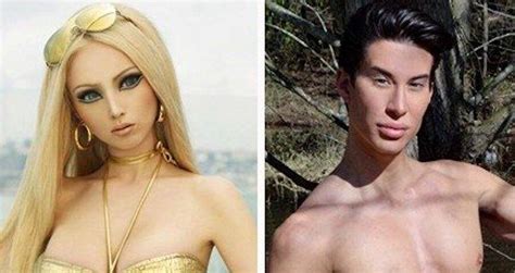 Meet The Real-Life Barbie And Ken, Valeria Lukyanova And Justin Jedlica