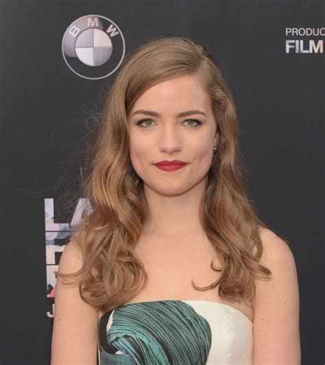 WILLA FITZGERALD at Scream Premiere at LA Film Festival - HawtCelebs