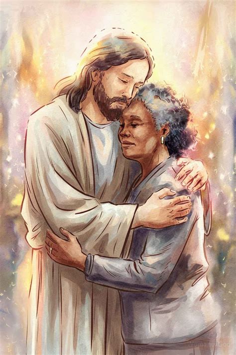 Images of Jesus Hugging