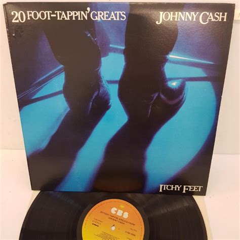 JOHNNY CASH - Itchy Feet, 20 Foot-Tappin' Greats, 12"LP, COMP. CBS