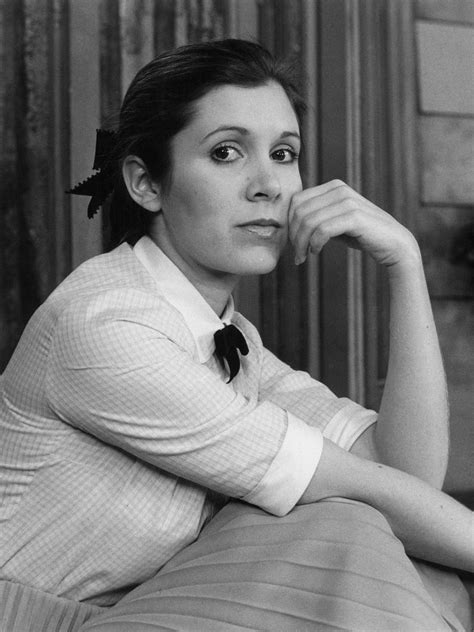 Excerpt: Carrie Fisher before and after Star Wars
