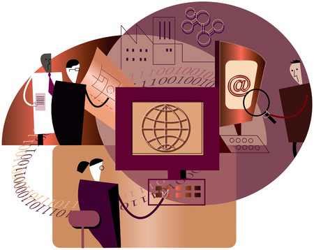 stock illustration technology development