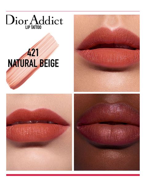 Buy Christian Dior - Dior Lip Tattoo # 421 Beige /0.2oz | eRomman