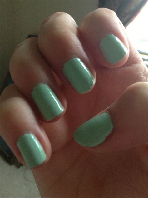 Mint nails | Mint nails, Nails, Nail pictures