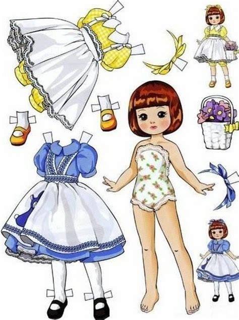 Красивые бумажные куклы + одежда для бумажной куклы - razpetelka.ru