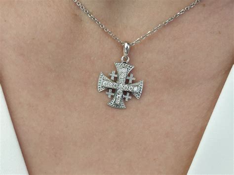 diamond jerusalem cross  fold cross heraldic cross christian