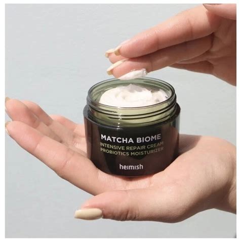 Восстанавливающий веганский крем с пробиотиками Heimish Matcha Biome ...