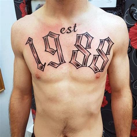 50 Cool Old English Tattoos for Men