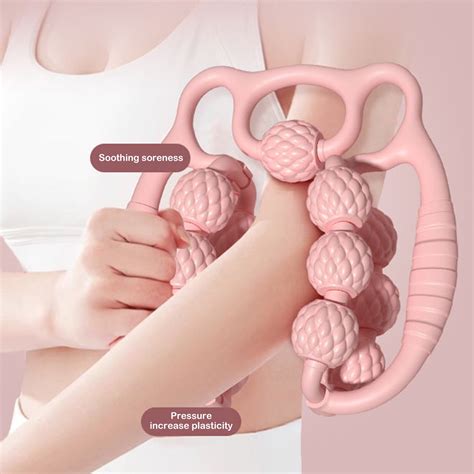 Yooshoverk Leg Massager Roller Leg Massager Roller - Double Row