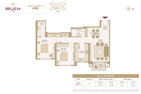 Hiranandani Belicia|Buy 2, 3, and 4 BHK Under Construction Flats in