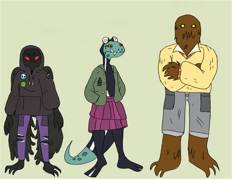 cryptid corner  juniperandcamas  deviantart