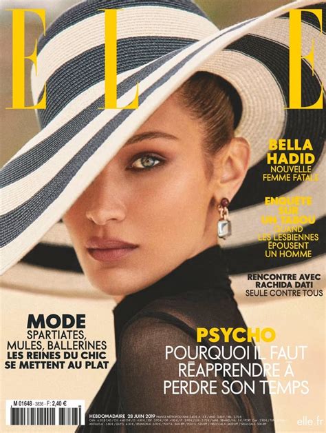 Bella Hadid Embraces Glamorous Summer Style for ELLE France | Fashion ...