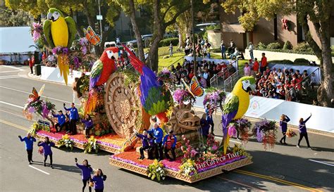 2018 Rose Parade Floats Amaze