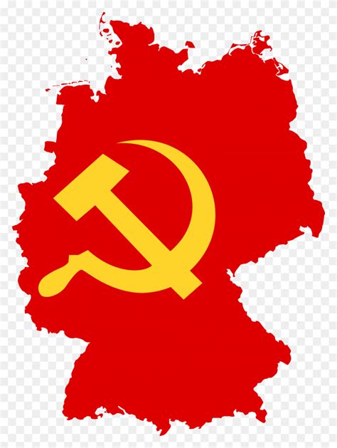 Flag Map Of Germany Communist Germany Flag Map, Text, Poster ...
