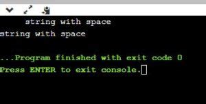 string trim  ways  trim string