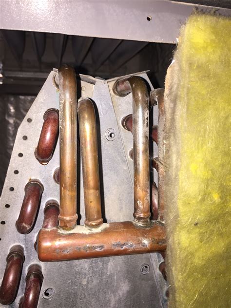 Evaporator coil in downflow system is leaking into plenum : r/HVAC