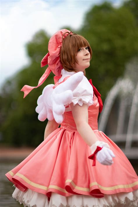 【Ready For Ship】DokiDoki-SR Anime Card Captor Sakura Cosplay Kinomoto ...