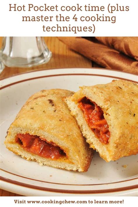 Hot Pocket cook time (plus master the 4 cooking techniques)