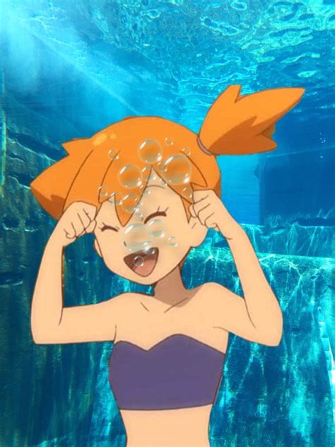 Pokemon Misty Explores Underwater by ChrisGraduate27 on DeviantArt