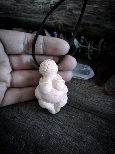 venus  willendorf necklace goddess necklace fertility etsy
