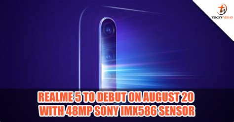 Realme 5 confirmed to feature 48MP Sony IMX568 sensor, may launch on 20 ...