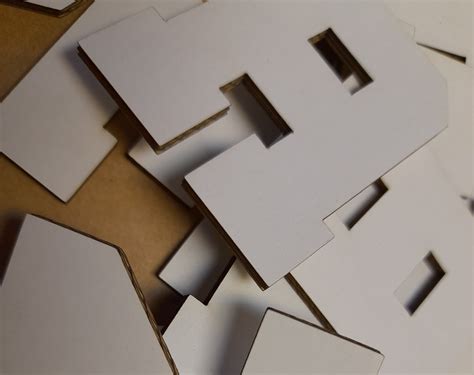 White Cardboard Letters and Numbers. White DIY Letters and Numbers ...