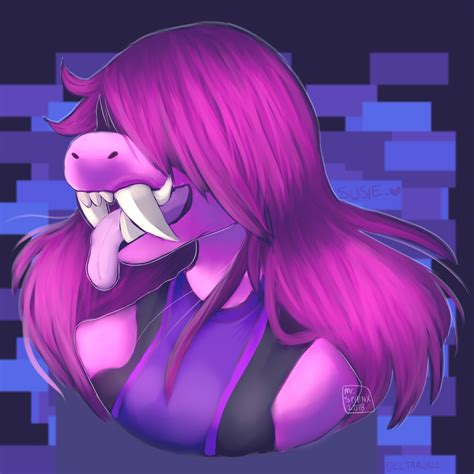 Susie DeltaRune fan art by SphinxyWinky on DeviantArt