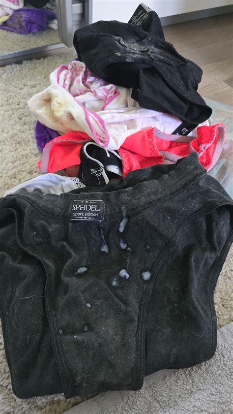 Cumshot In Her Panties