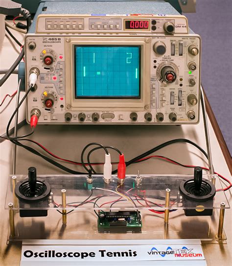 Oscilloscope Table Tennis