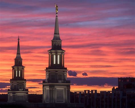Spire View LDS Philadelphia Temple Color Print (With images) | Temple ...
