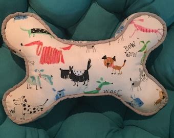 Dog Bone Shape Pillow - Etsy