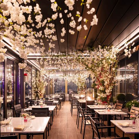 Private Dining room Terrace | Dining | STK Rooftop Stratford