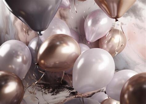 Rose Gold Balloons Stock Photos, Images and Backgrounds for Free Download