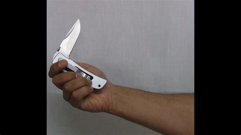 lockable folding knife youtube