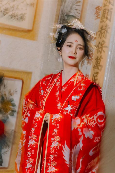 Woman dress China New year. portrait of a woman. person in traditional