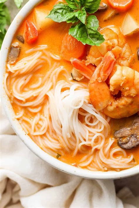 Thai coconut shrimp soup – Artofit