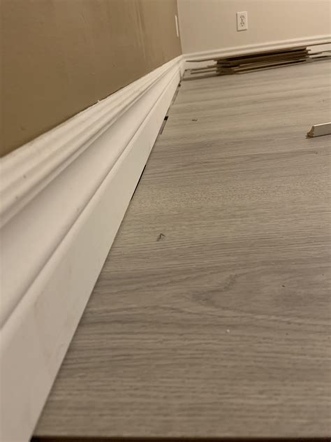 YES OR NO? Is it absolutely necessary to remove the baseboards before