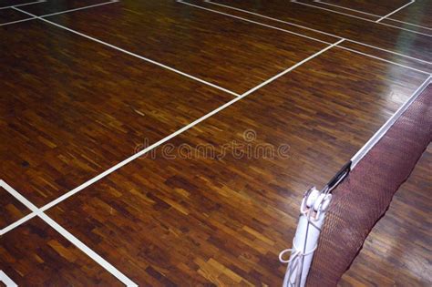 Badminton court stock image. Image of exercise, freedom - 312160919