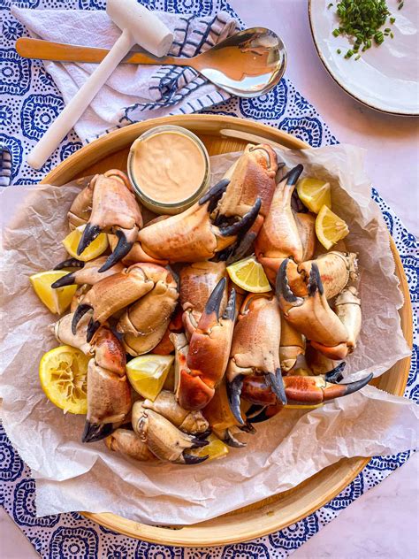 crab claws  creamy garlic mustard sauce weekday pescatarian