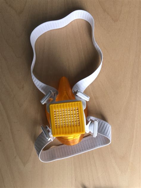 COVID19 HEPA Filter Mask V5 by Josh Hughes Studios | Download free STL