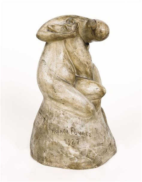 Henri Puvrez | NAAKT MET HOND - NU AVEC CHIEN (1921) | MutualArt