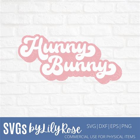 Hunny Bunny SVG File Hunny Bunny Shirt Svg Hunny Bunny - Etsy