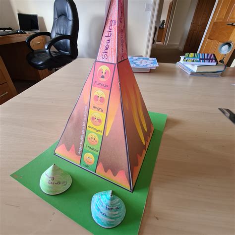 Anger Volcano Craft Activity - Item 549 - Elsa Support