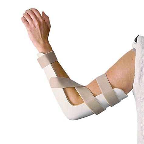 rolyan pre formed posterior traditional version elbow splint