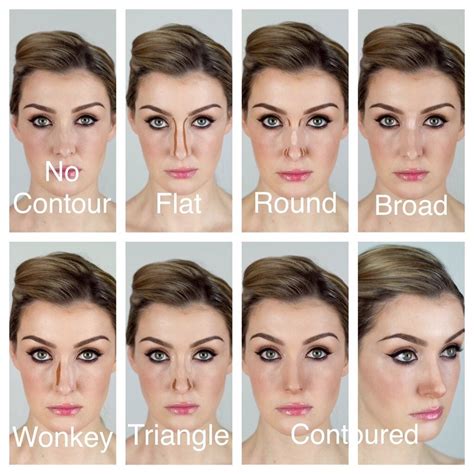 14 different nose shapes - nowkery