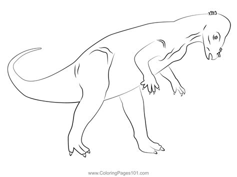Pachycephalosaurus Dinosaurs Coloring Page for Kids - Free Dinosaurs ...