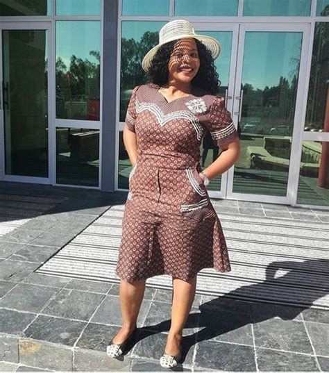 Shweshwe Dresses For Makoti 2022 For African Women's - Shweshwe Home