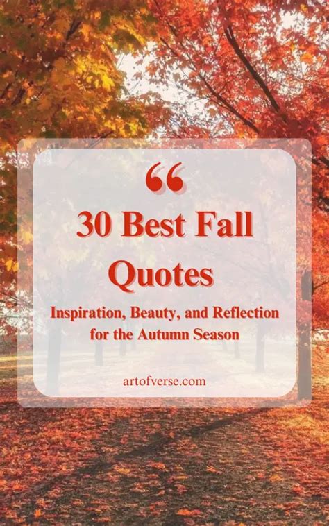 top fall quotes  celebrate  season art  verse