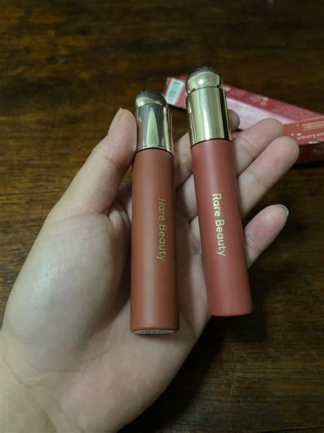 Rare beauty lip oil, Beauty & Personal Care, Face, Makeup on Carousell