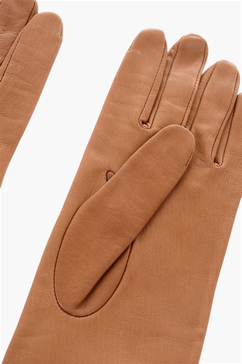 parosh leather long gloves women glamood outlet